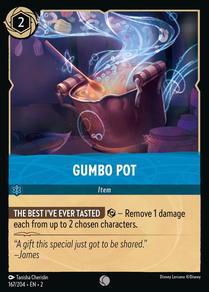Gumbo Pot 2-167 Lorcana card