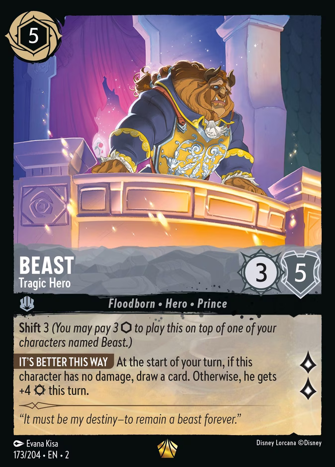 Beast - Tragic Hero 2-173 Lorcana card