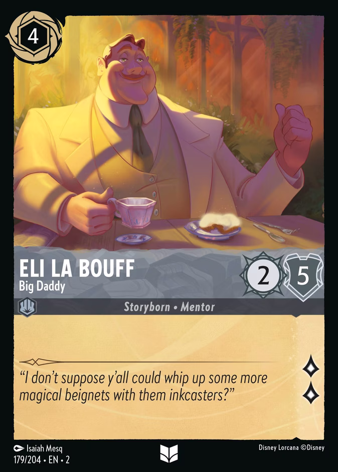 Eli La Bouff - Big Daddy 2-179 Lorcana card