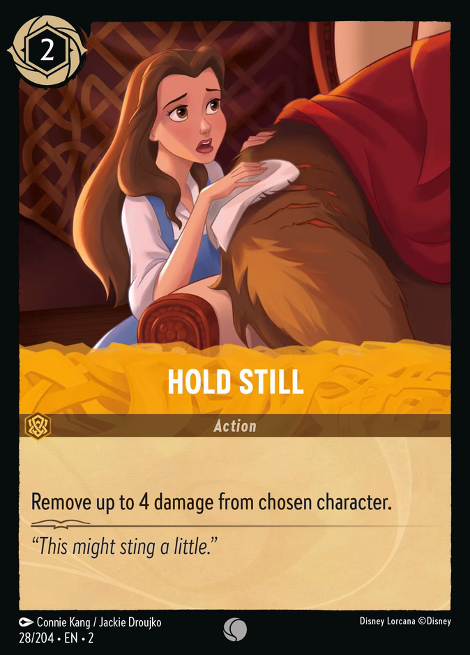 Hold Still 2-28 Lorcana card