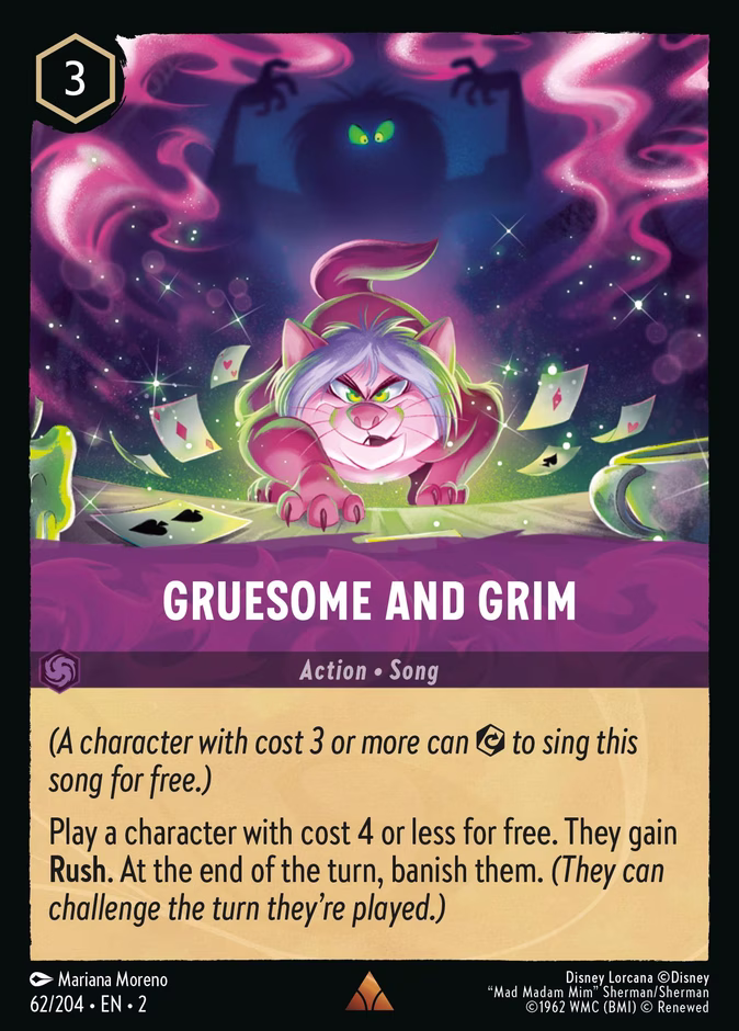 Gruesome and Grim 2-62 Lorcana card