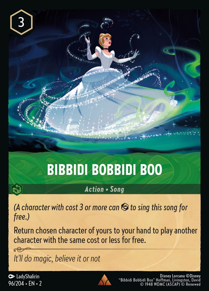 Bibbidi Bobbidi Boo 2-96 Lorcana card