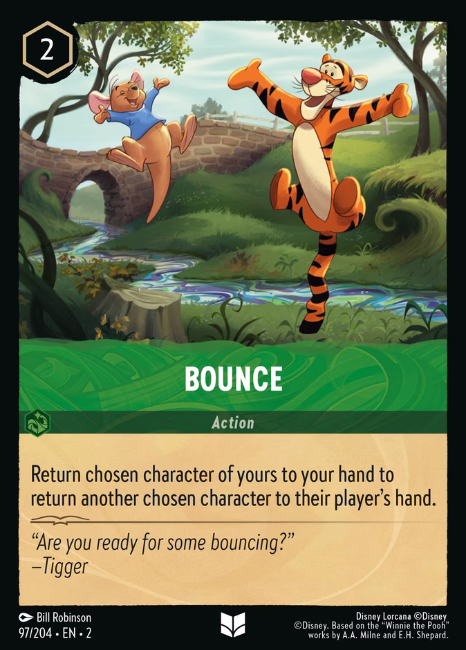 Bounce 2-97 Lorcana card