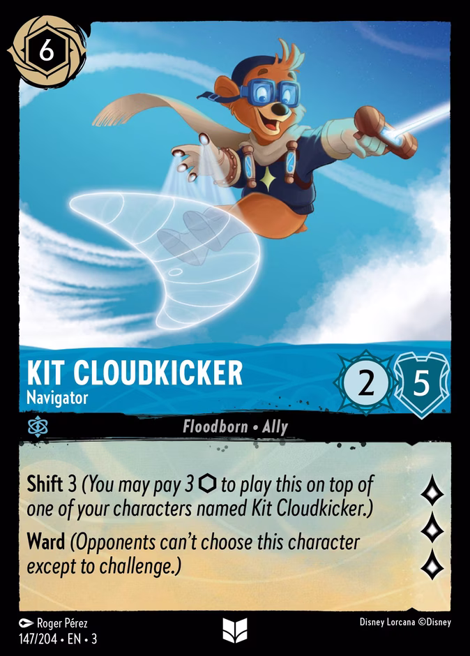 Kit Cloudkicker - Navigator 3-147 Lorcana card