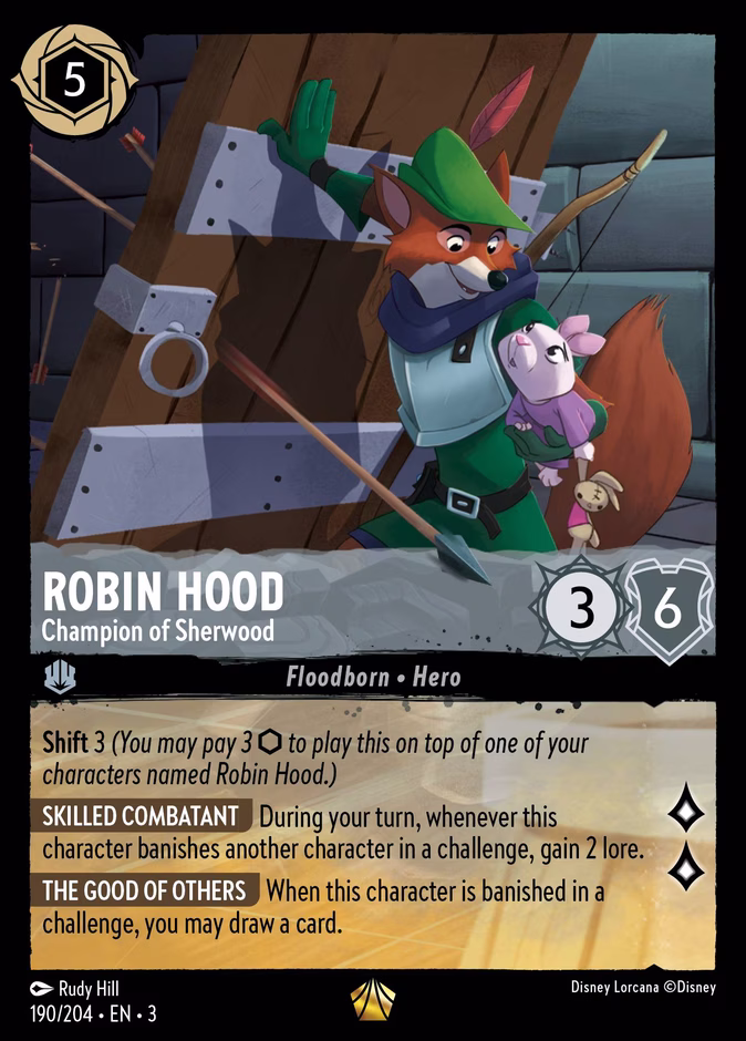 Into the Inklands Lorcana set cover card