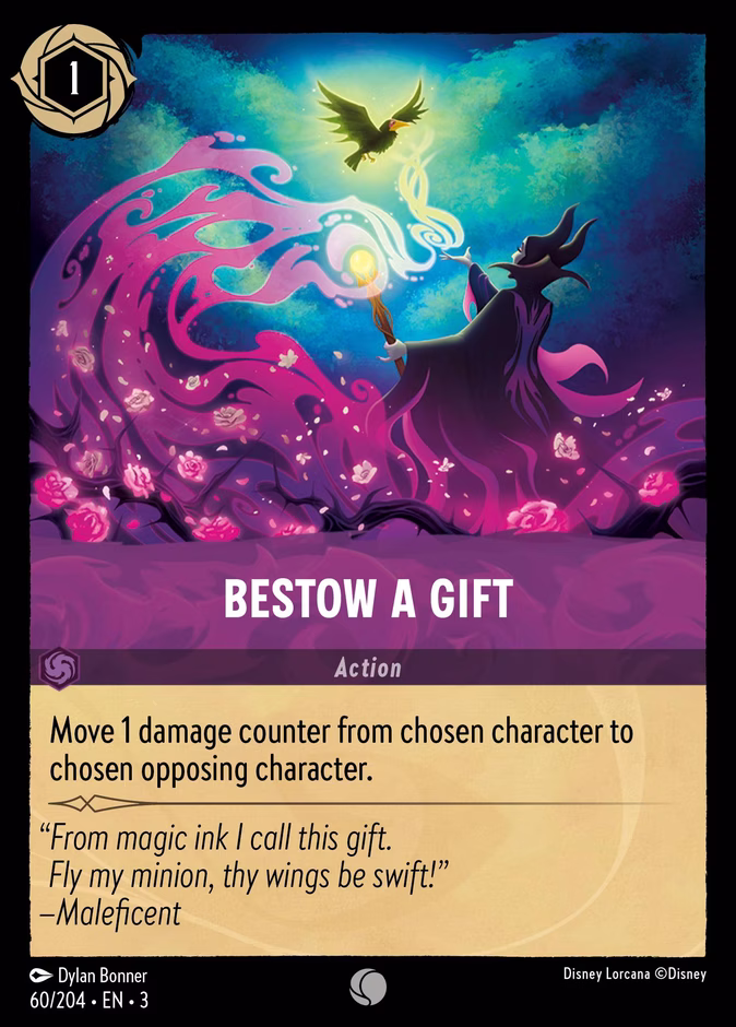 Bestow a Gift 3-60 Lorcana card