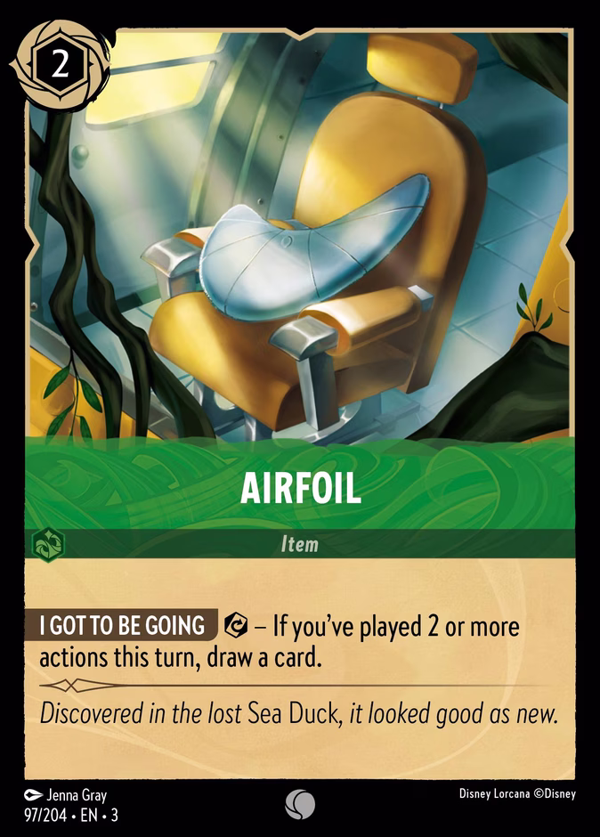 Airfoil 3-97 Lorcana card