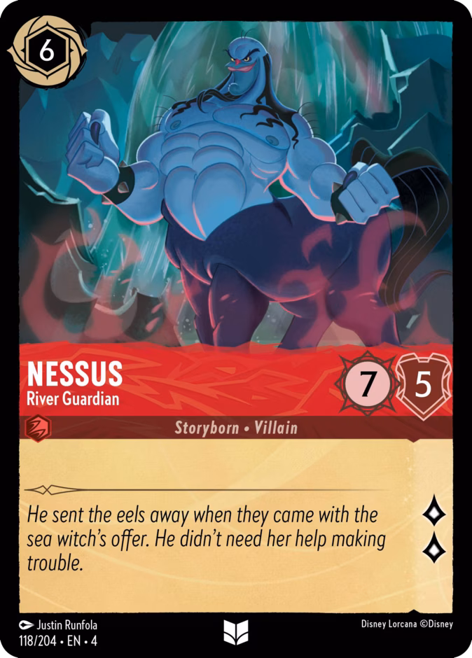 Nessus - River Guardian 4-118 Lorcana card