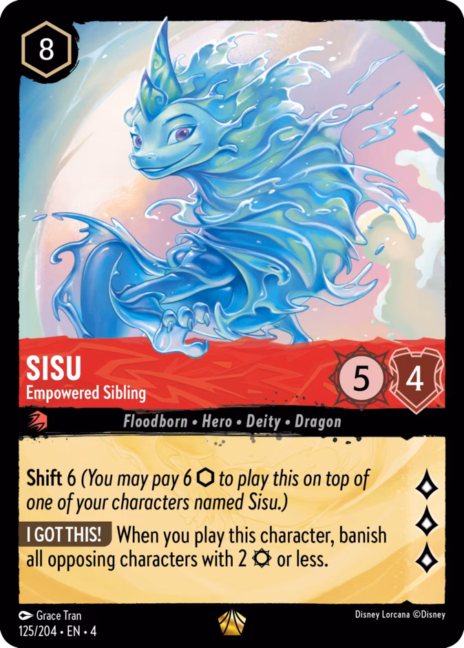 Sisu - Empowered Sibling 4-125 Lorcana card