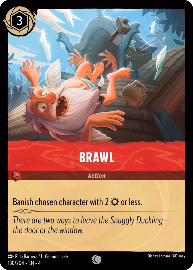 Brawl 4-130 Lorcana card