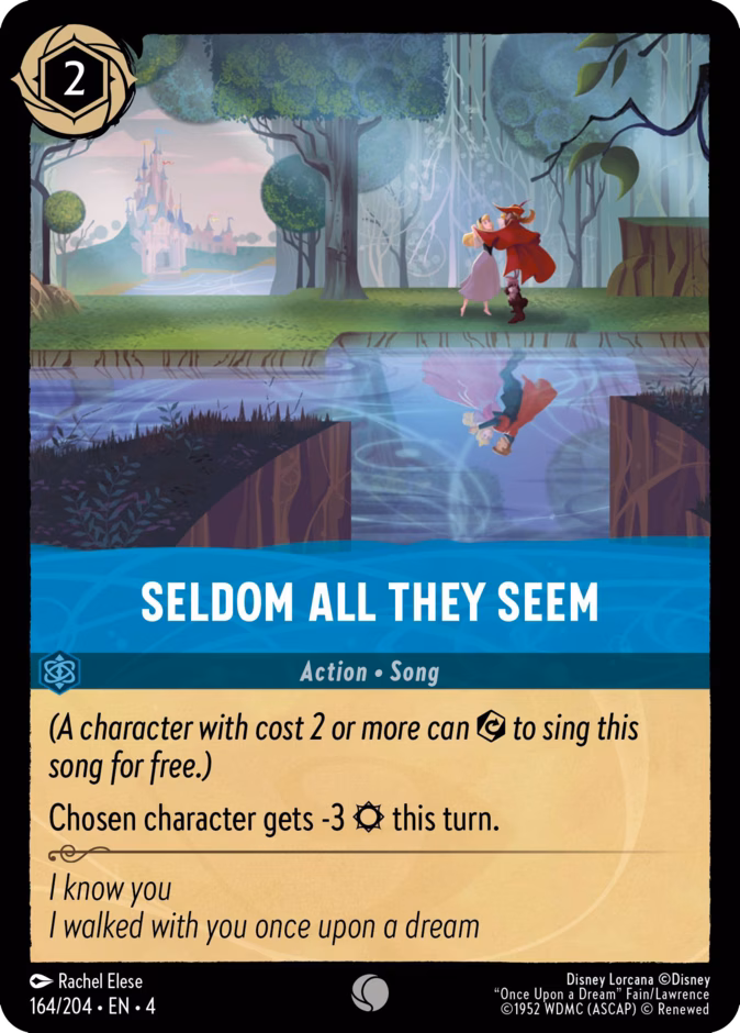 Seldom All They Seem 4-164 Lorcana card