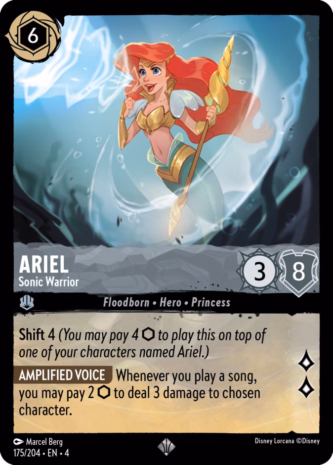 Ursula's Return Lorcana set cover card