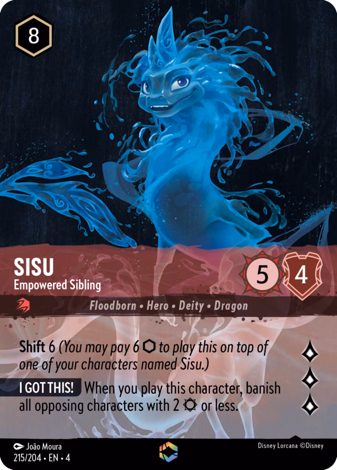 Sisu - Empowered Sibling 4-215 Lorcana card