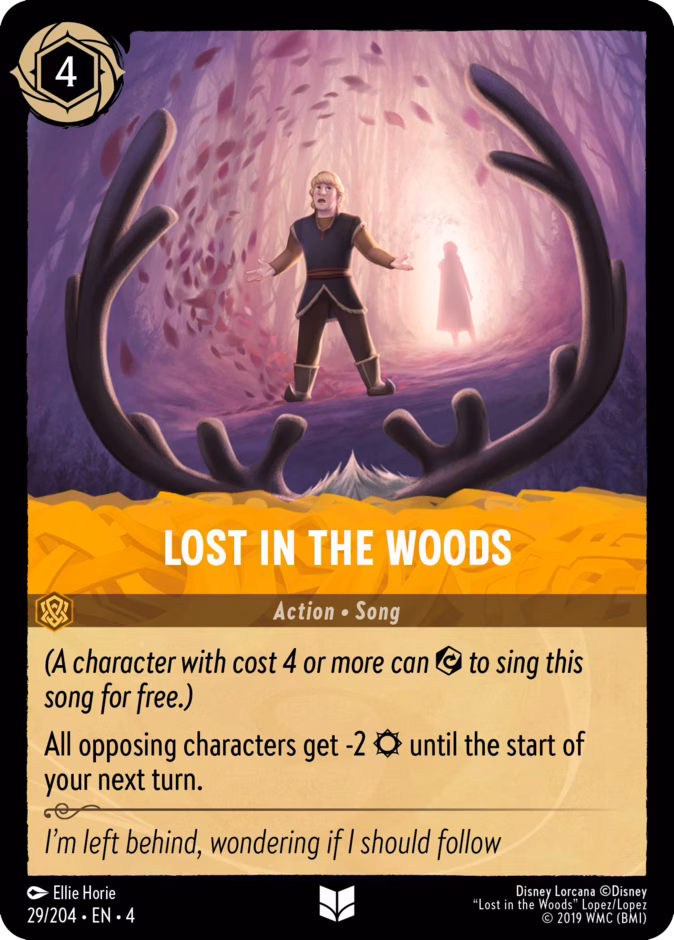 Lost in the Woods 4-29 Lorcana card