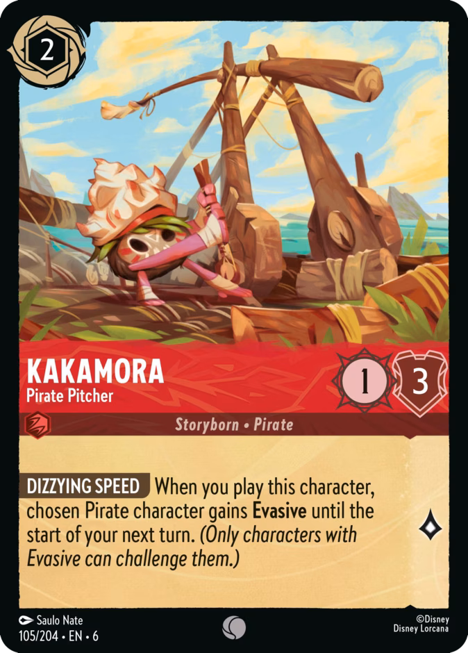 Kakamora - Pirate Pitcher 6-105 Lorcana card