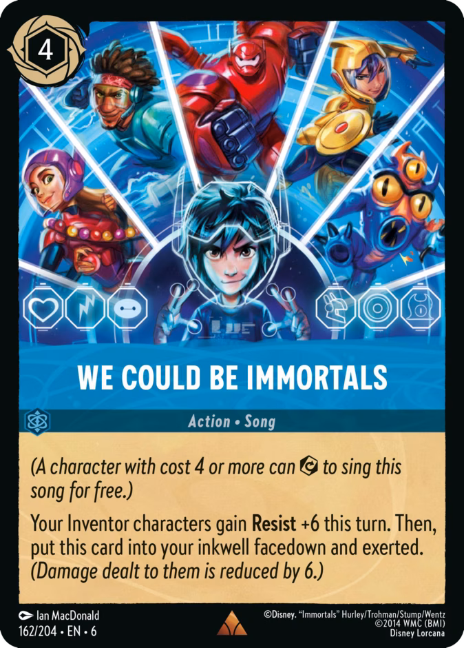 We Could Be Immortals 6-162 Lorcana card