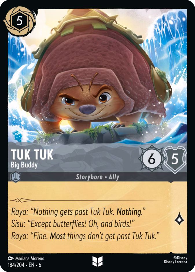 Tuk Tuk - Big Buddy 6-184 Lorcana card