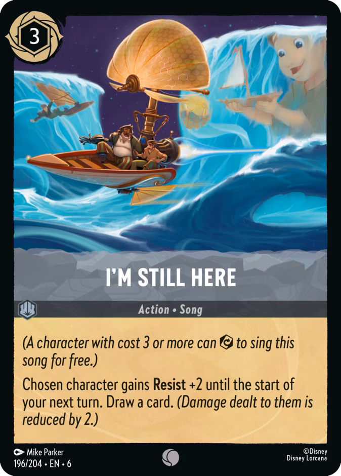 I'm Still Here 6-196 Lorcana card