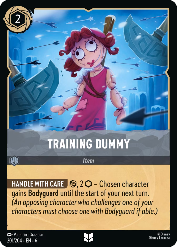 Training Dummy 6-201 Lorcana card