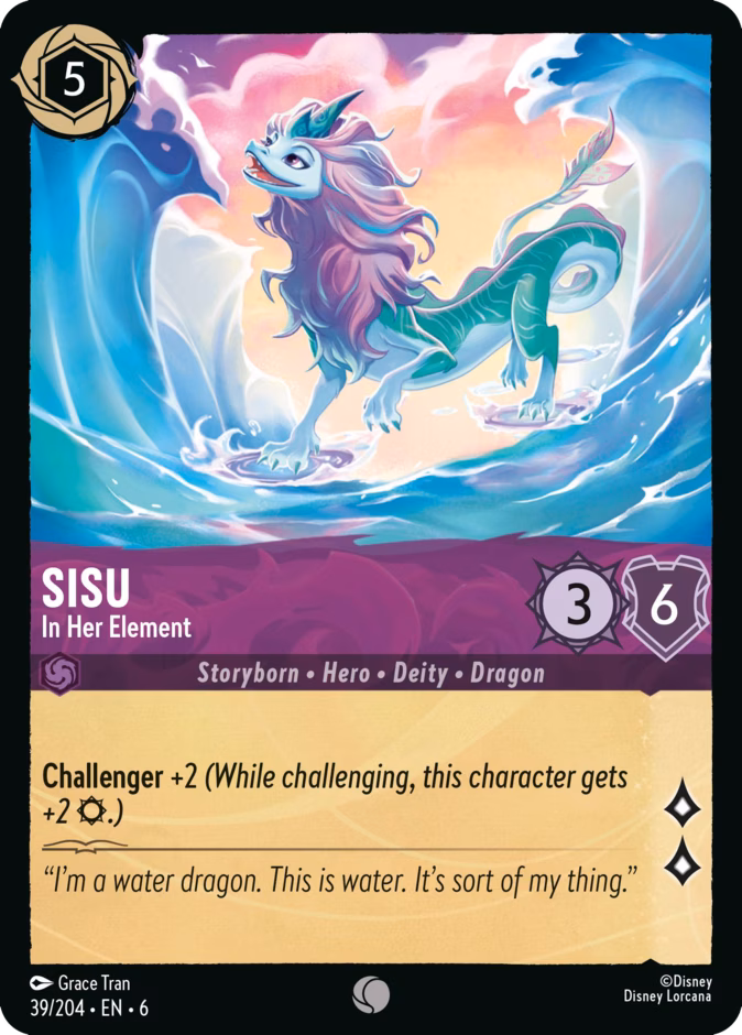 Sisu - In Her Element 6-39 Lorcana card