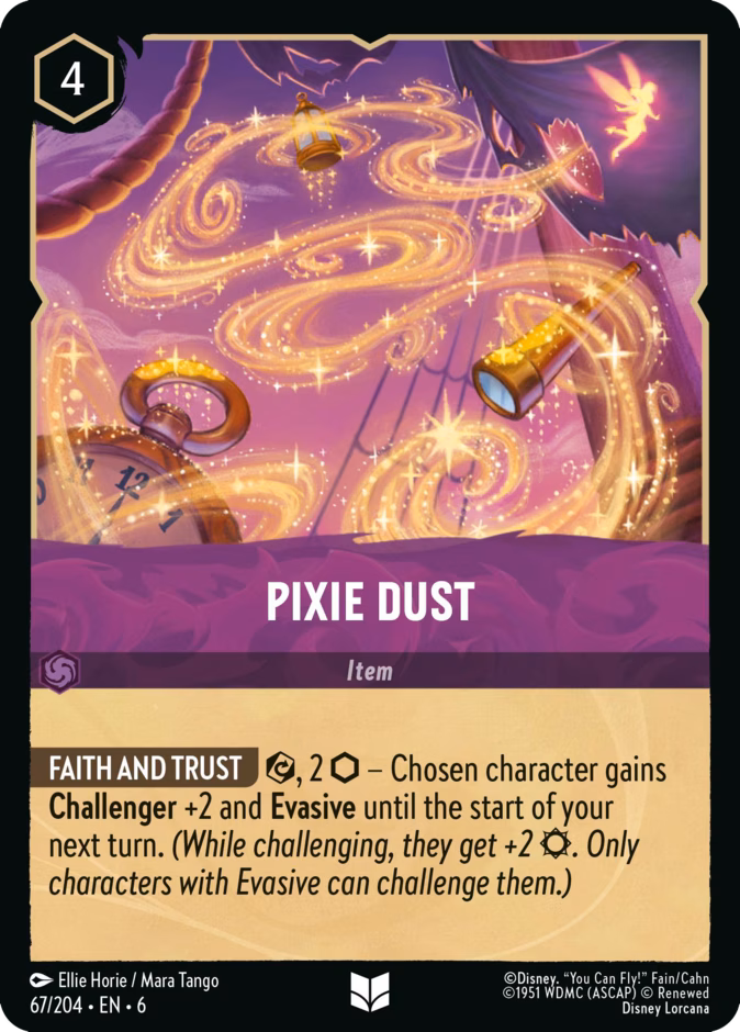 Pixie Dust 6-67 Lorcana card