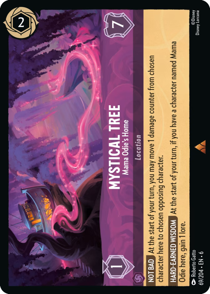 Mystical Tree - Mama Odie's Home 6-69 Lorcana card