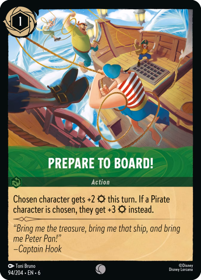 Prepare to Board! 6-94 Lorcana card