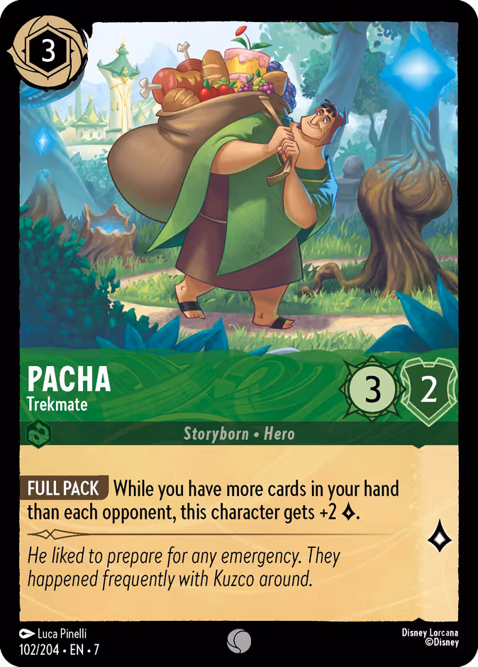 Pacha - Trekmate 7-102 Lorcana card