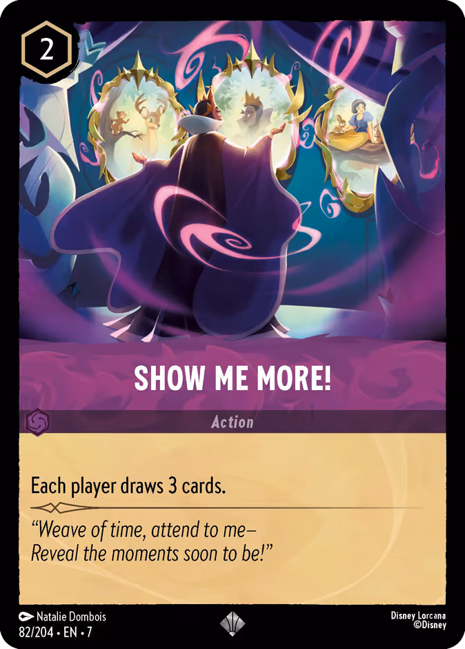 Show Me More! 7-82 Lorcana card