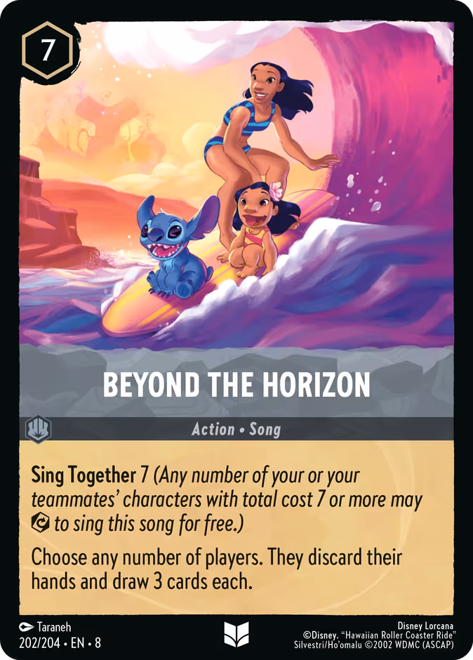 Beyond the Horizon 8-202 Lorcana card