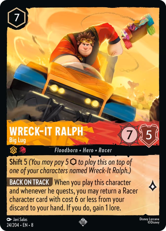 Wreck-It Ralph - Big Lug 8-24 Lorcana card