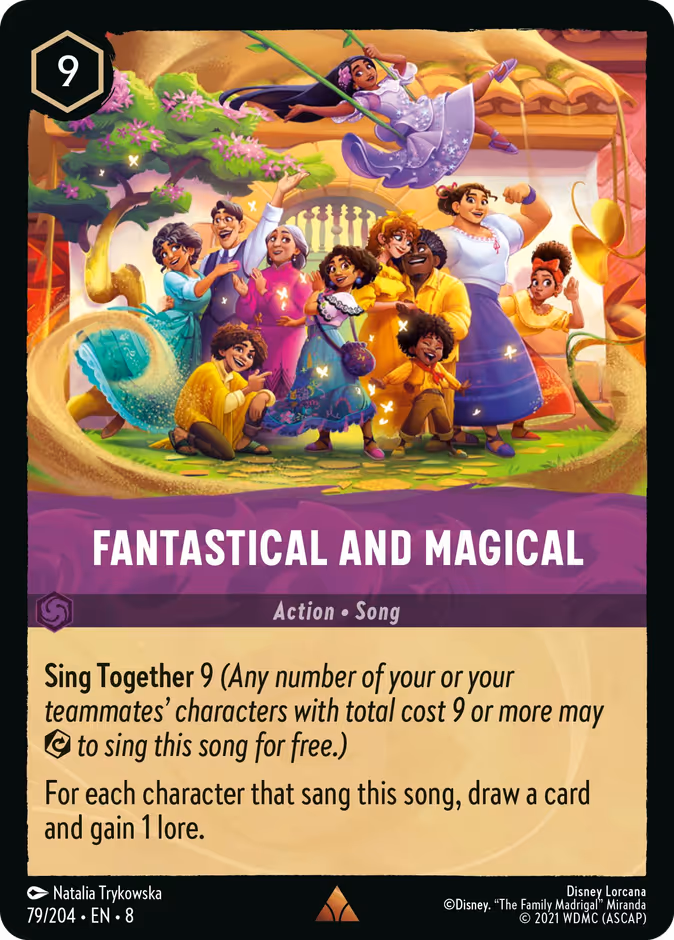 Fantastical and Magical 8-79 Lorcana card