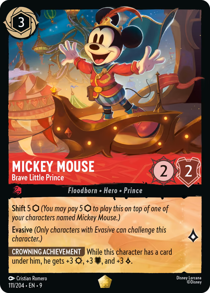 Fabled Lorcana set cover card