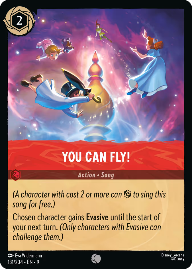 You Can Fly! 9-131 Lorcana card