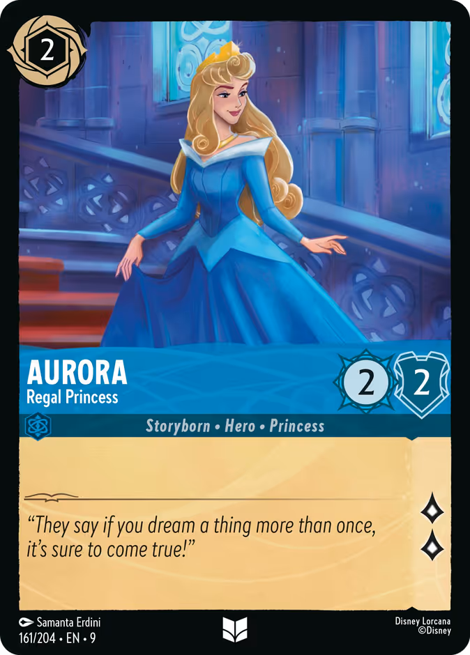 Aurora - Regal Princess 9-161 Lorcana card