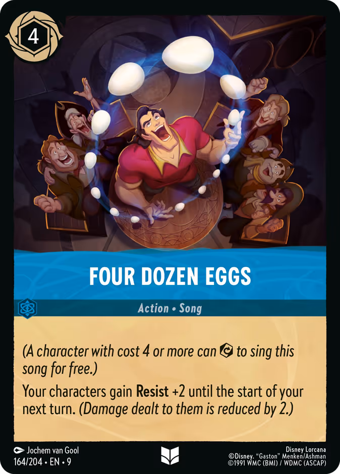Four Dozen Eggs 9-164 Lorcana card