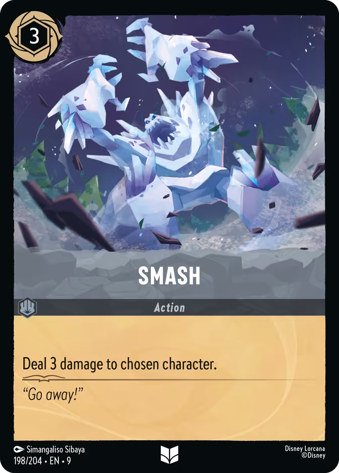 Smash 9-198 Lorcana card