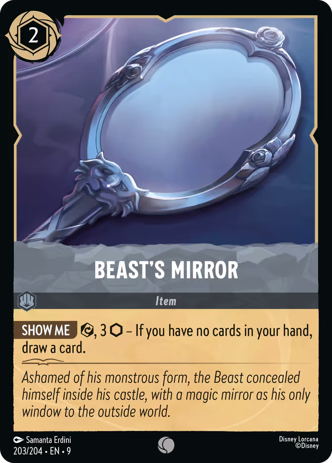 Beast's Mirror 9-203 Lorcana card