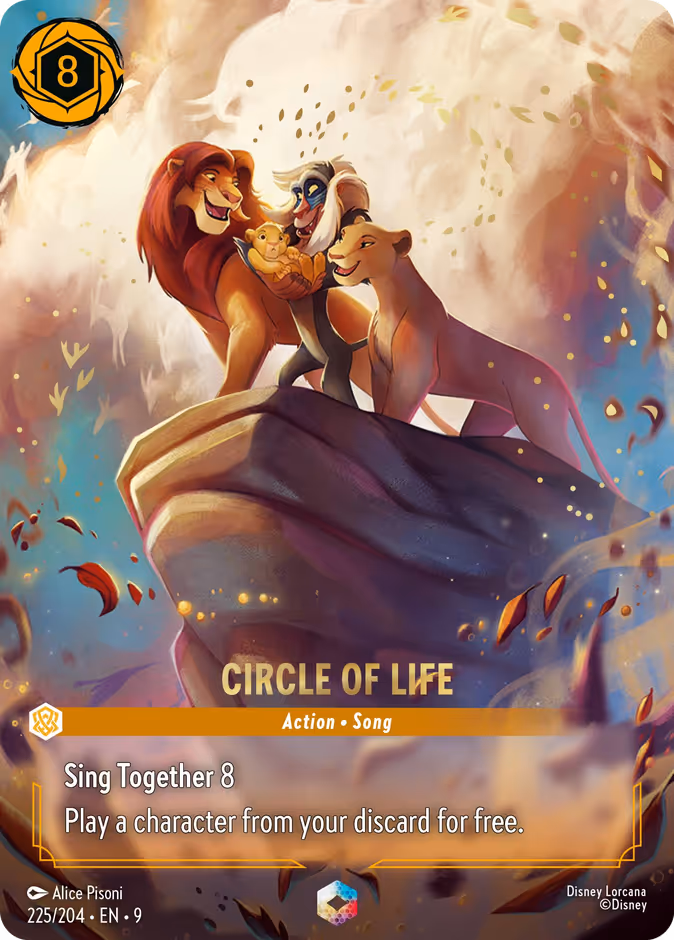 Circle of Life 9-225 Lorcana card