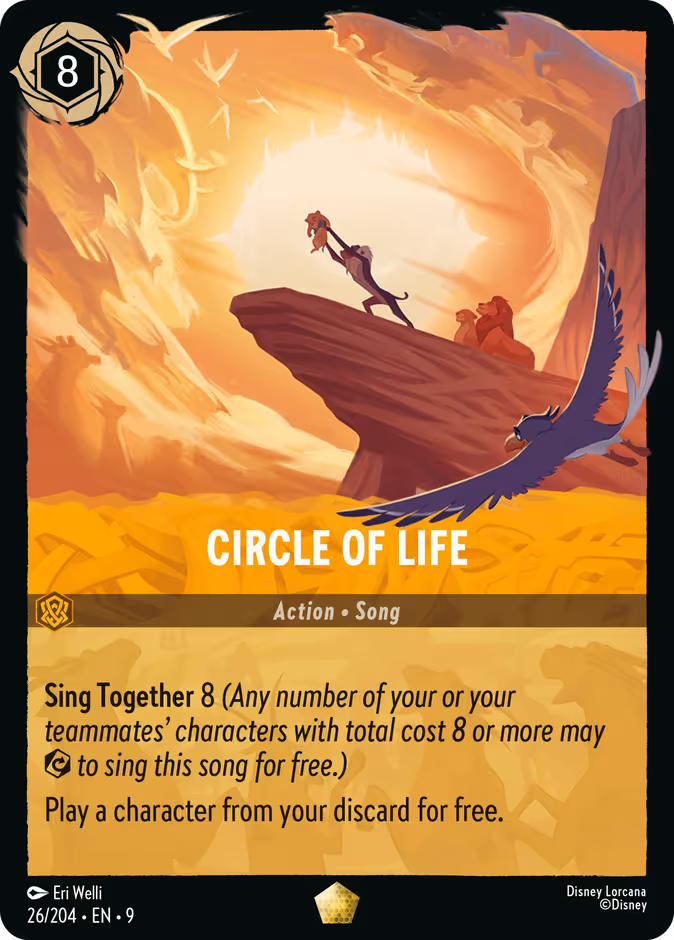 Circle of Life 9-26 Lorcana card