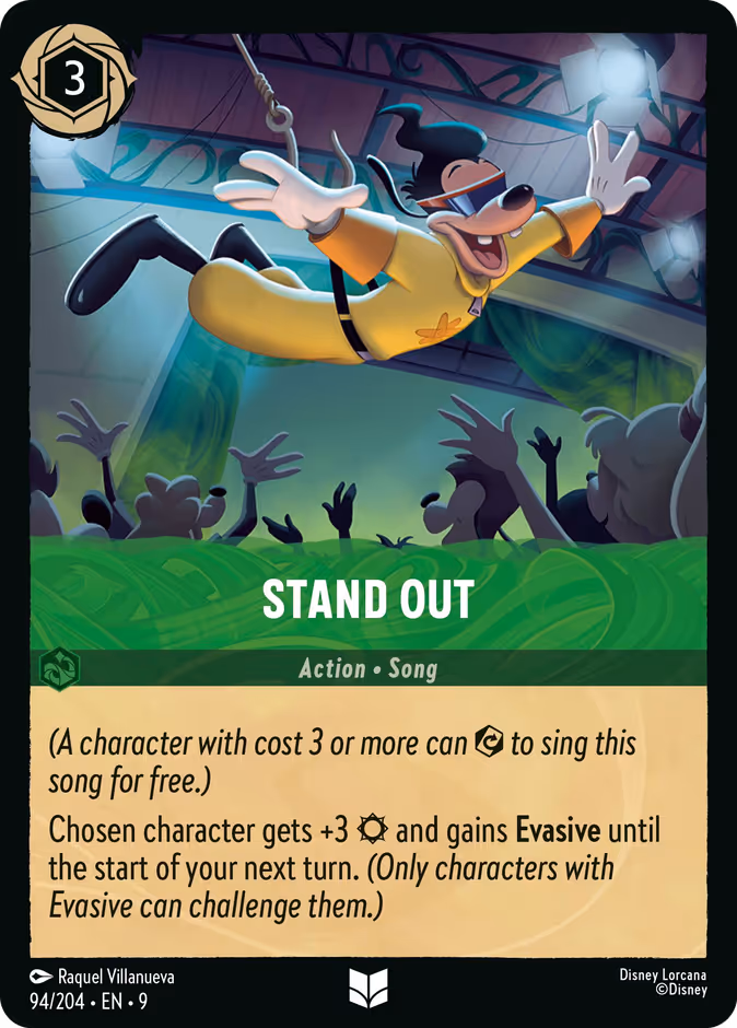 Stand Out 9-94 Lorcana card