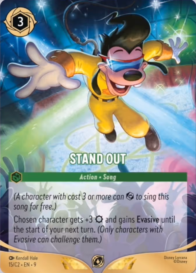 Stand Out C2-15 Lorcana card