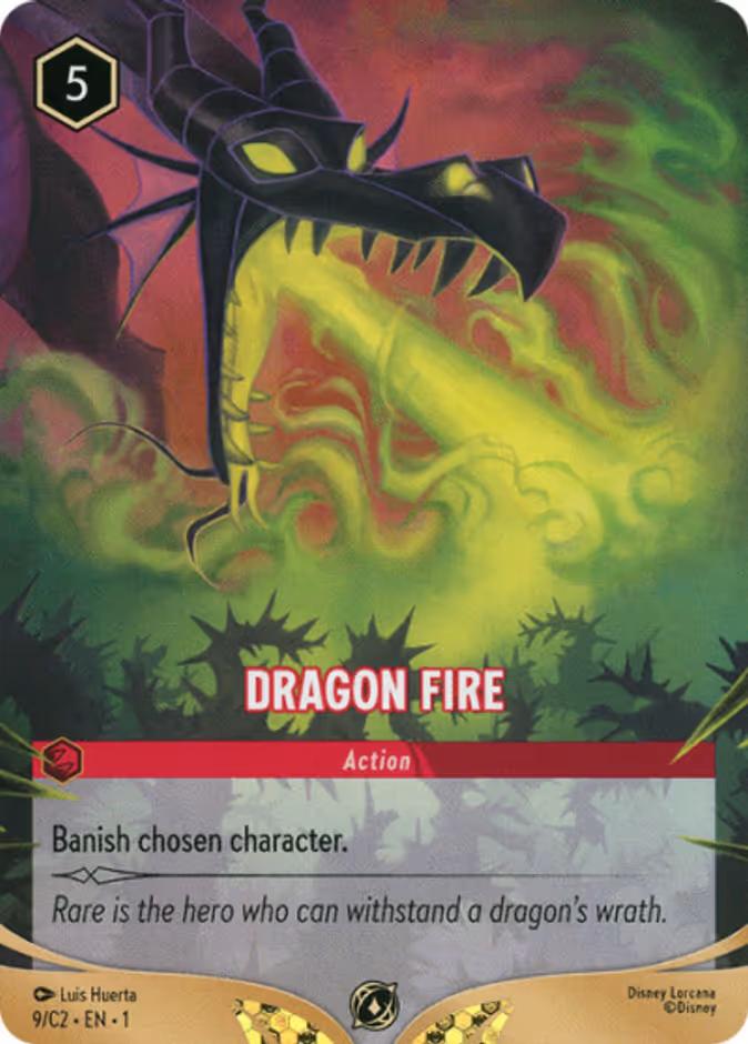 Dragon Fire C2-9 Lorcana card