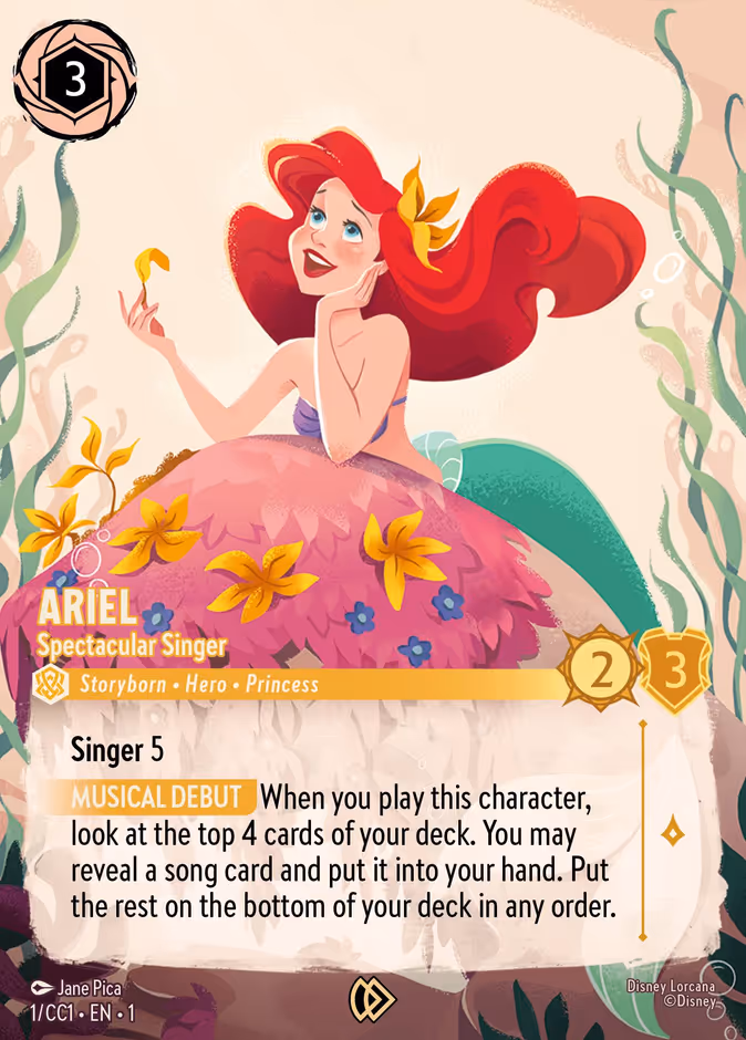 Curator's Collection: Heroines Edition Lorcana set cover card
