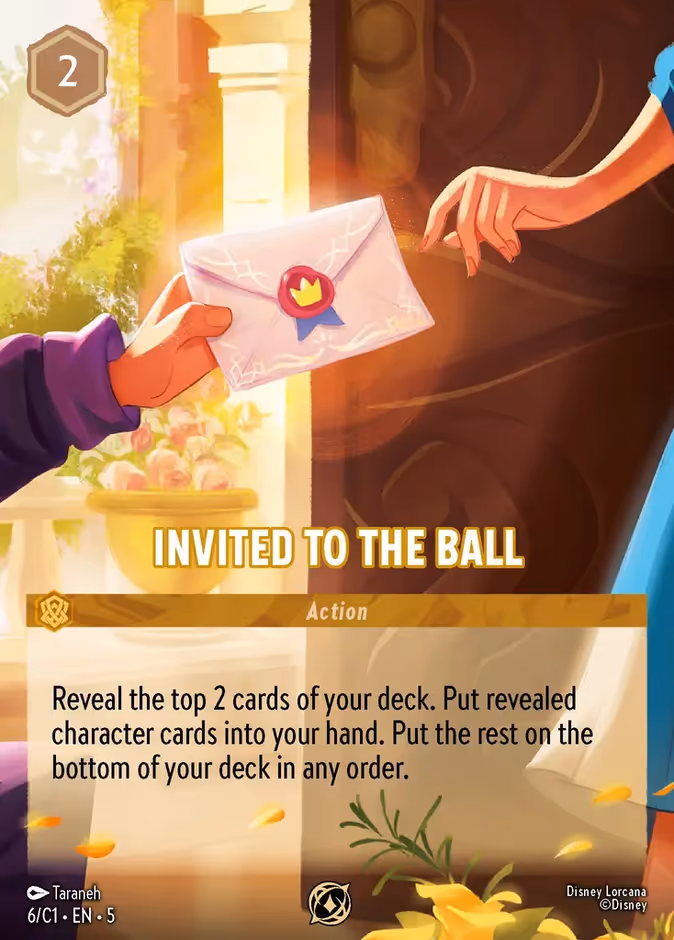 Invited to the Ball CP-6 Lorcana card