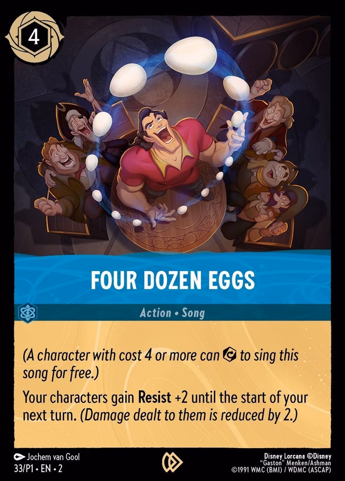 Four Dozen Eggs P1-33 Lorcana card