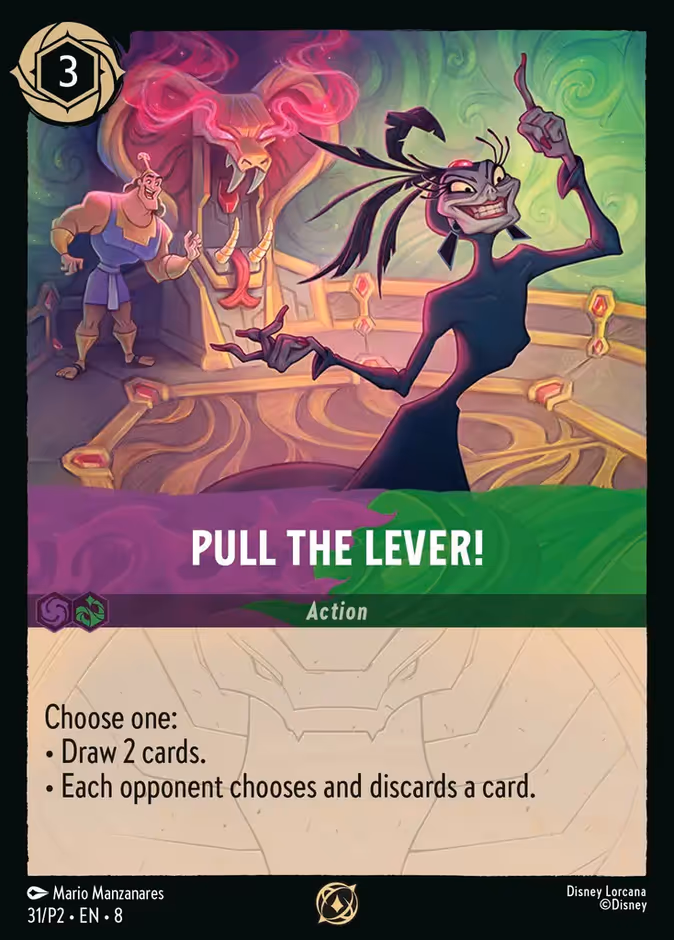 Pull the Lever! P2-31 Lorcana card