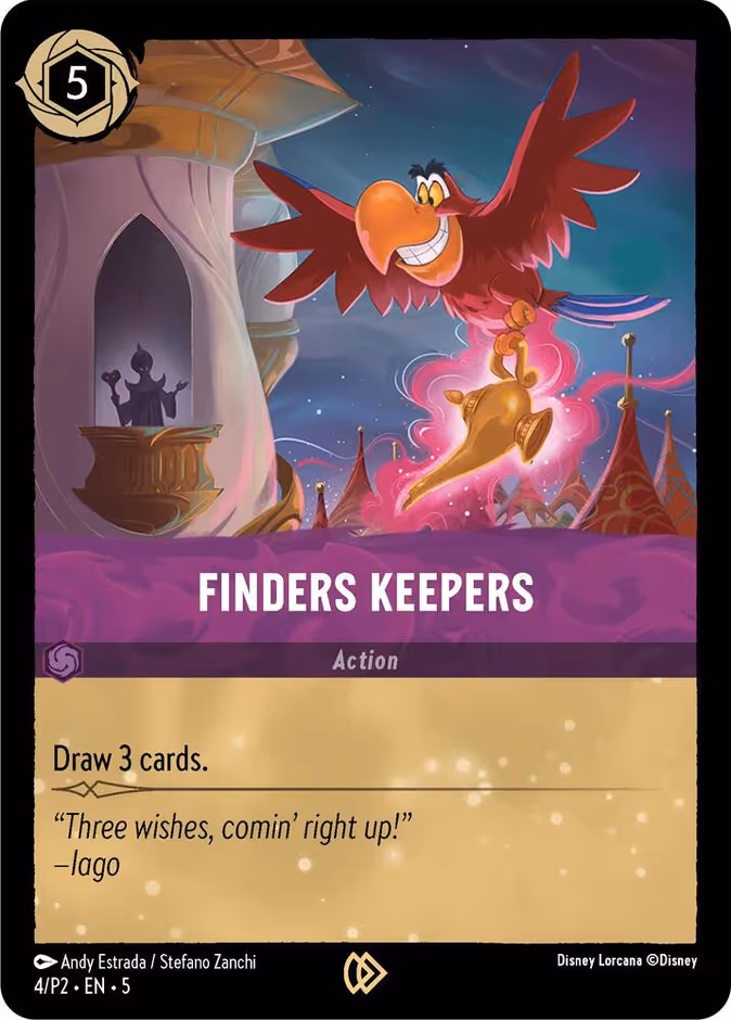 Finders Keepers P2-4 Lorcana card