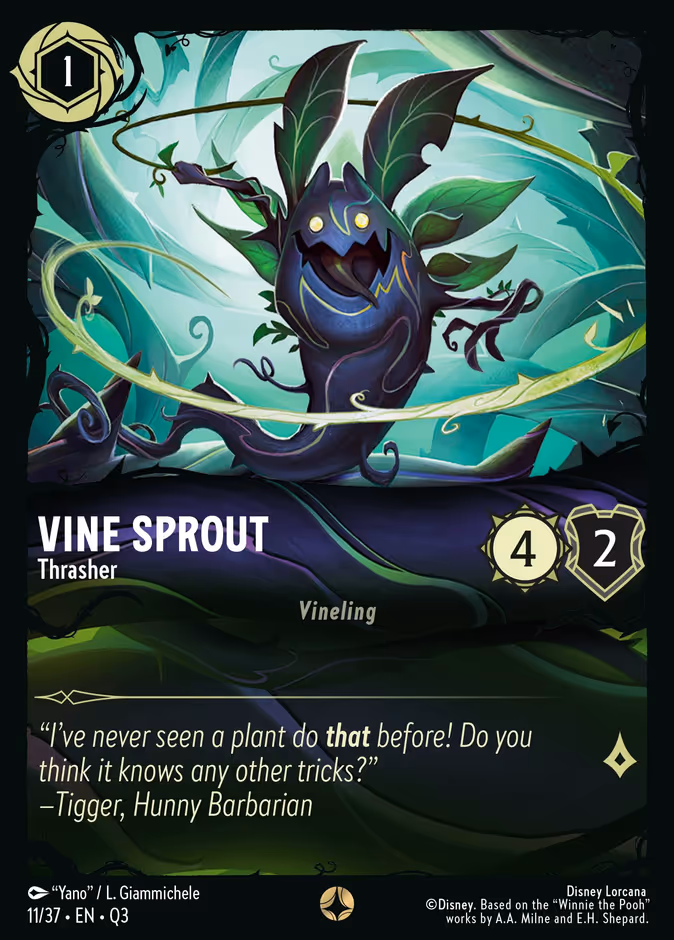 Vine Sprout - Thrasher Q3-11 Lorcana card