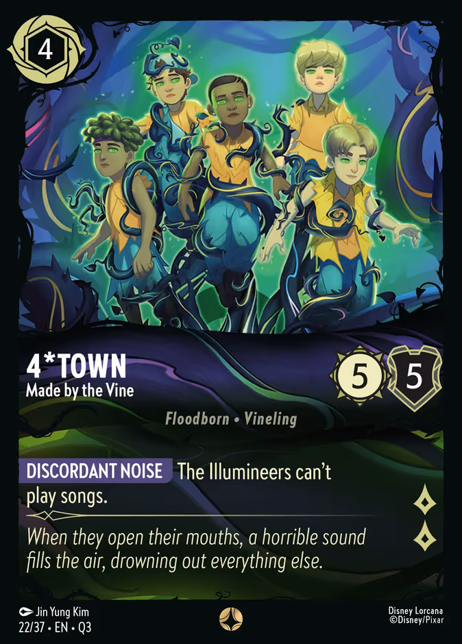 4*Town - Made by the Vine Q3-22 Lorcana card